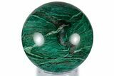 Polished Fuchsite Chert (Dragon Stone) Sphere - Australia #309167-1